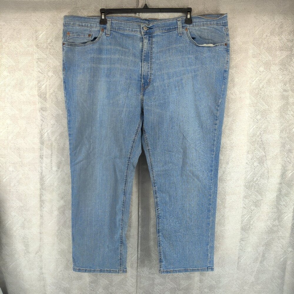Levi's 541 Athletic Taper Mens 50x30 Light Wash Blue Denim Jeans 18757-0022
